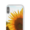 Sunflowers Flexi Clear Cases for Most Phone Types