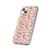 Happy Cake White Flexi Clear Cases for Most Phone Types (FWS)