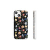 Wildflowers Painted Black Flexi Clear Case for Most Phone Types