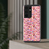 Happy Cake Pink Flexi Clear Cases for Most Phone Types (FWS)