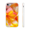 Soft Frangipanis Flexi Clear Cases To Fit Most Phone Types (FWS)