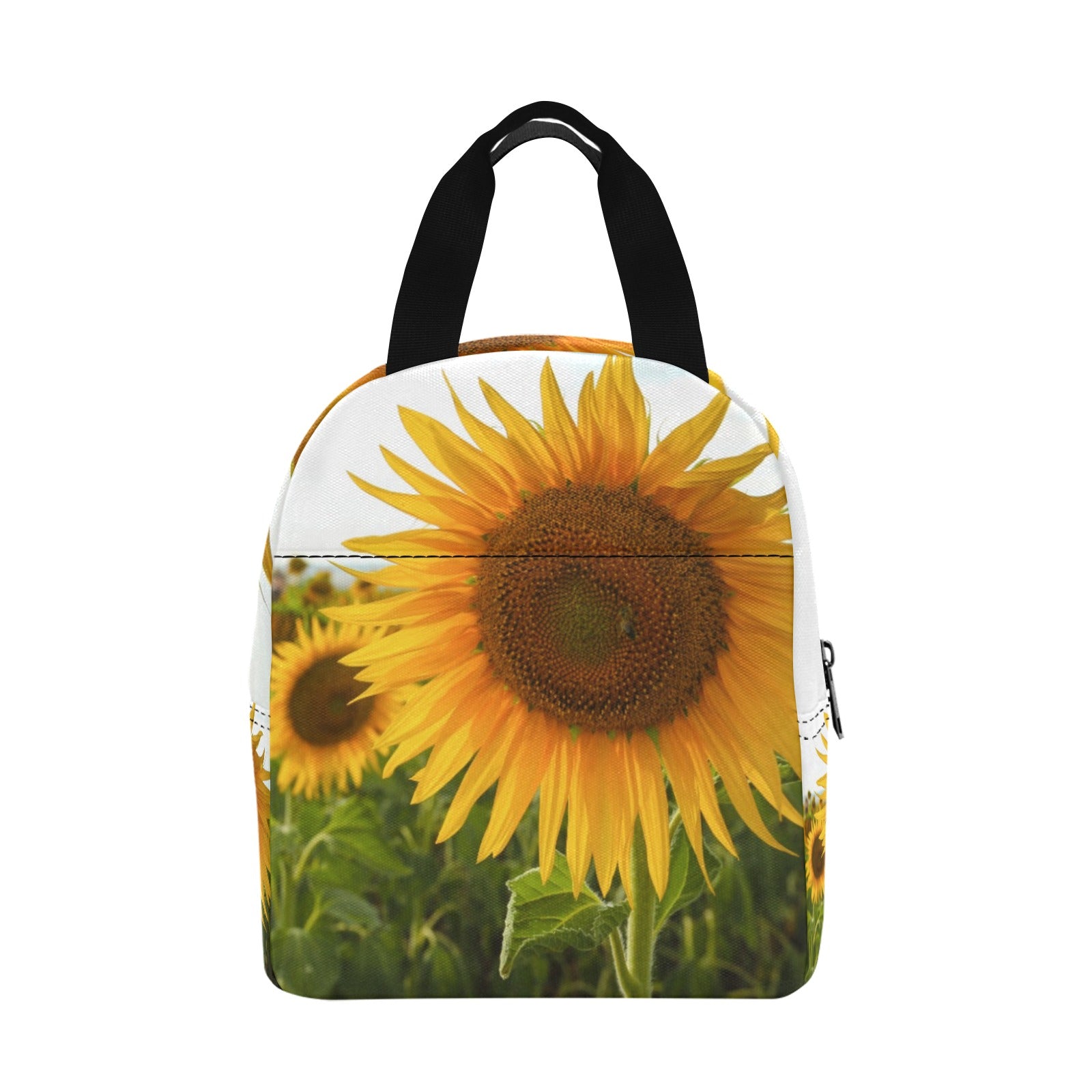 Sunflowers Insulated Zipper Lunch Bag