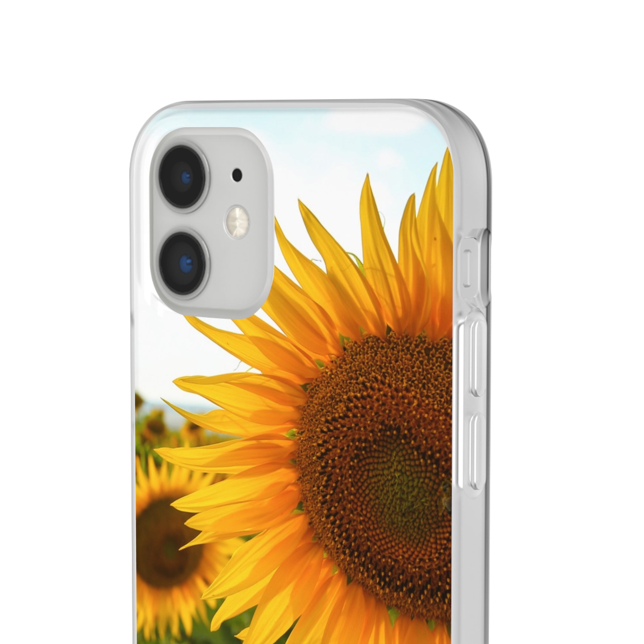 Sunflowers Flexi Clear Cases for Most Phone Types