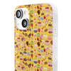 Happy Cake Yellow Flexi Clear Cases for Most Phone Types (FWS)
