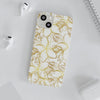 Golden Frangipanis White Flexi Clear Cases for Most Phone Types (FWS)