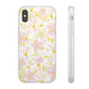 Pastel Frangipanis Yellow Flexi Clear Cases for Most Phone Types (FWS)