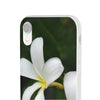 White Frangipanis Flexi Clear Cases for Most Phone Types (FWS)