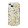Golden Frangipanis White Flexi Clear Cases for Most Phone Types (FWS)