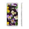 Spring Violas Flexi Clear Cases for Most Phone Types