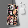 Dogs Love Black Flexi Clear Cases for Most Phone Types (FWS)