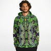 Graphic Jungle Brushed Fleece Hoodie Unisex up to 4 XL (FWS)