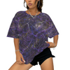 Stormy Purple Baggy Top up to 6 XL (FWS)