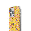 Happy Cake Yellow Flexi Clear Cases for Most Phone Types (FWS)