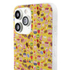 Happy Cake Yellow Flexi Clear Cases for Most Phone Types (FWS)