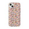 Happy Cake White Flexi Clear Cases for Most Phone Types (FWS)