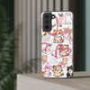 Cats Love White Flexi Clear Cases for Most Phone Types (FWS)