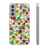 Graphic Dahlias Flexi Cases for Most Phone Types (FWS)