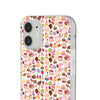 Happy Cake White Flexi Clear Cases for Most Phone Types (FWS)