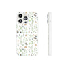 Graphic White Daisies Flexi Clear Cases for Most Phone Types (FWS)