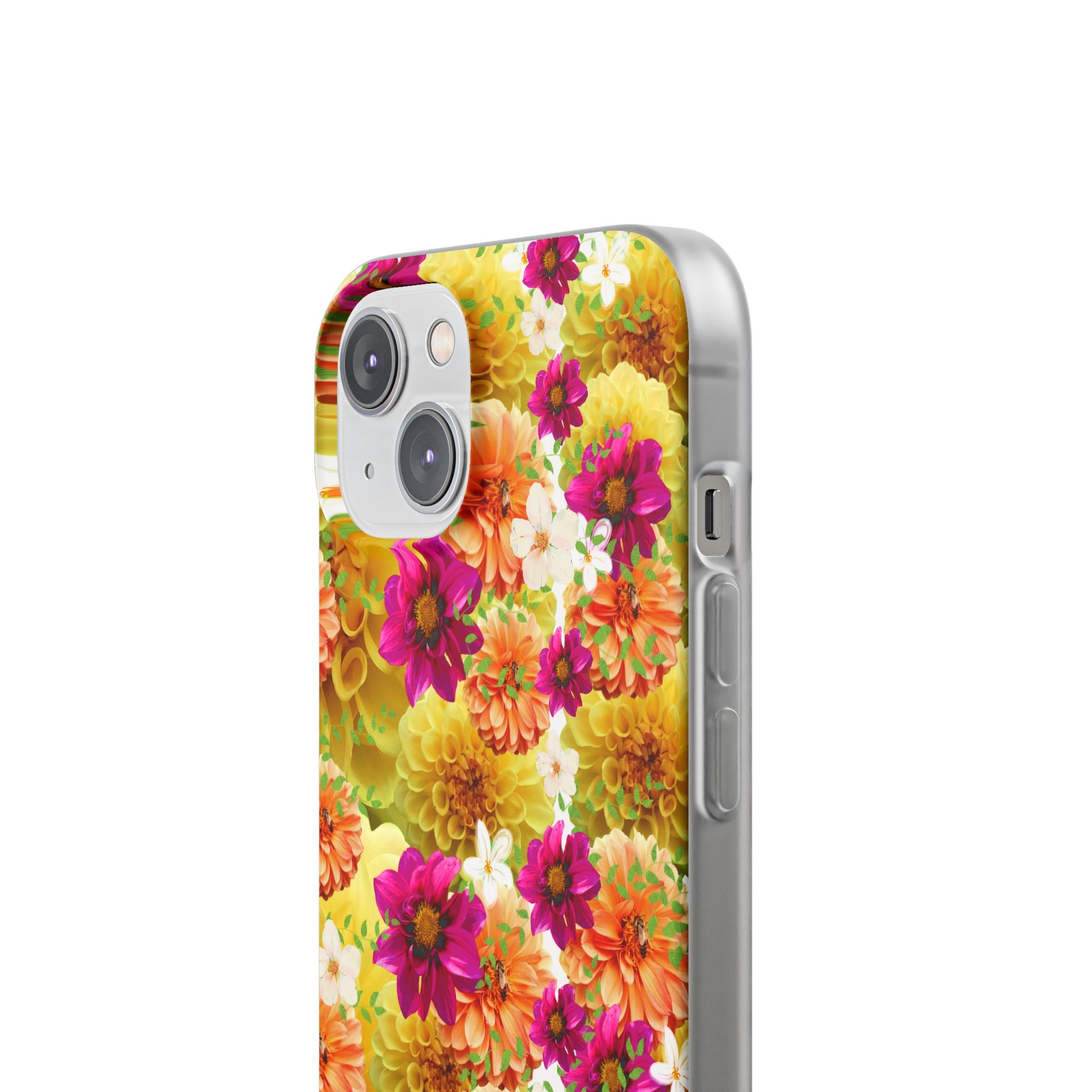 Graphic Dahlias 2 Flexi Cases for Most Phone Types (FWS)