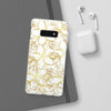 Golden Frangipanis White Flexi Clear Cases for Most Phone Types (FWS)