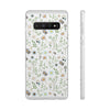 Graphic White Daisies Flexi Clear Cases for Most Phone Types (FWS)