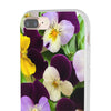 Spring Violas Flexi Clear Cases for Most Phone Types