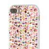Happy Cake White Flexi Clear Cases for Most Phone Types (FWS)