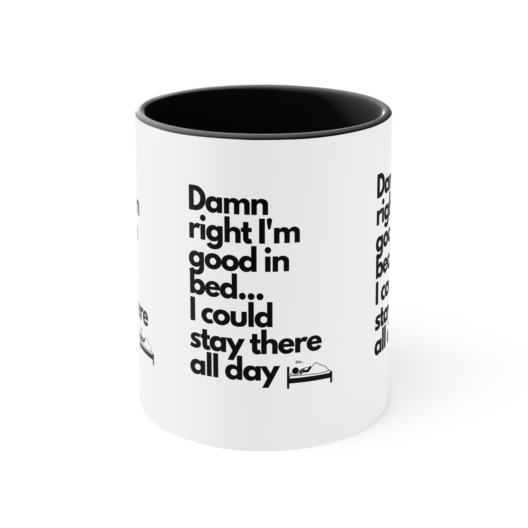 Good in Bed Accent Mug 11oz