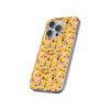 Happy Cake Yellow Flexi Clear Cases for Most Phone Types (FWS)