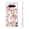 Cats Love White Flexi Clear Cases for Most Phone Types (FWS)