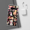 Dogs Love Black Flexi Clear Cases for Most Phone Types (FWS)