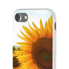 Sunflowers Flexi Clear Cases for Most Phone Types