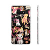 Dogs Love Black Flexi Clear Cases for Most Phone Types (FWS)