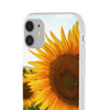Sunflowers Flexi Clear Cases for Most Phone Types