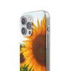 Sunflowers Flexi Clear Cases for Most Phone Types