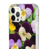 Spring Violas Flexi Clear Cases for Most Phone Types