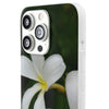 White Frangipanis Flexi Clear Cases for Most Phone Types (FWS)