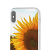 Sunflowers Flexi Clear Cases for Most Phone Types