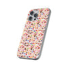 Happy Cake White Flexi Clear Cases for Most Phone Types (FWS)
