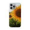 Sunflowers Flexi Clear Cases for Most Phone Types