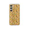 Happy Cake Yellow Flexi Clear Cases for Most Phone Types (FWS)
