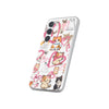 Cats Love White Flexi Clear Cases for Most Phone Types (FWS)