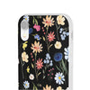 Wildflowers Painted Black Flexi Clear Case for Most Phone Types