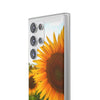 Sunflowers Flexi Clear Cases for Most Phone Types