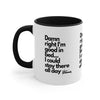 Good in Bed Accent Mug 11oz