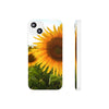 Sunflowers Flexi Clear Cases for Most Phone Types