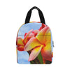 Frangipani Sky Insulated Zipper Lunch Bag