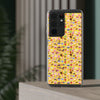 Happy Cake Yellow Flexi Clear Cases for Most Phone Types (FWS)