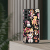 Dogs Love Black Flexi Clear Cases for Most Phone Types (FWS)